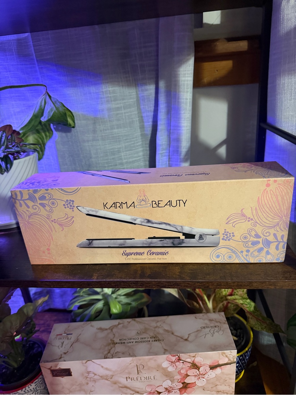Supreme Ceramic White Marble Hair Straightener